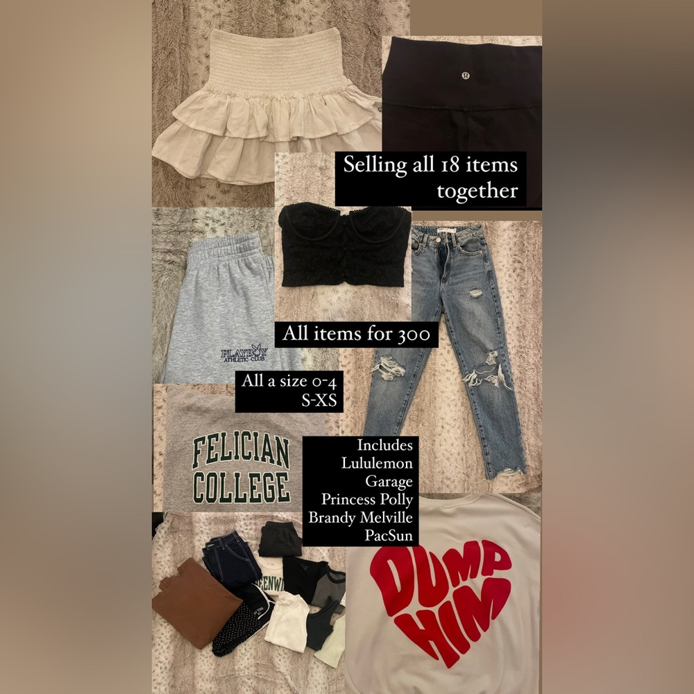 All 18 items